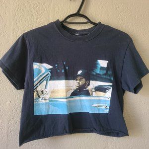 Black Ice Cube Crop Top